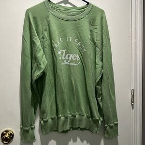 aerie. Green Sweatshirt.